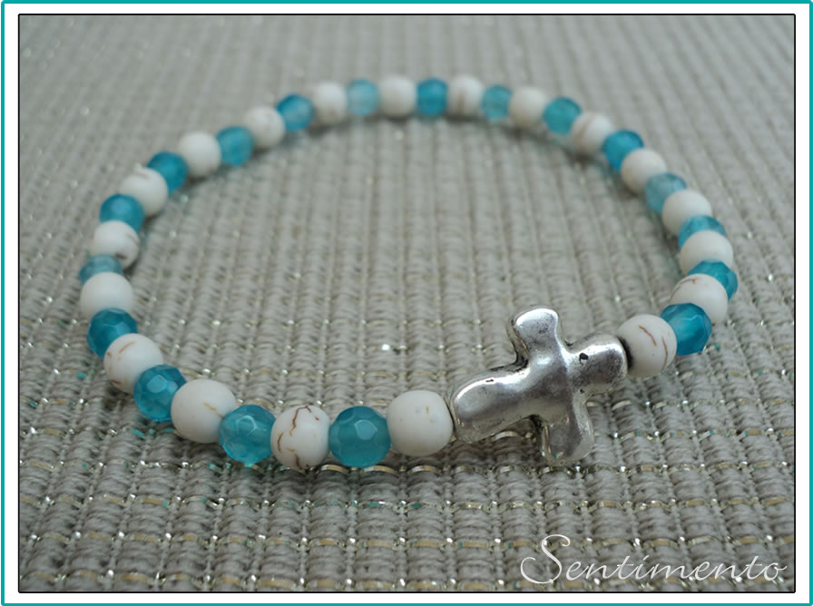 Bracelets for Women Cross Bracelets Swarovski Beaded Bracelets